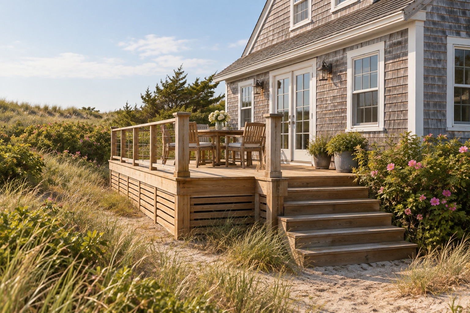 Cedar cottage & coastal summer light